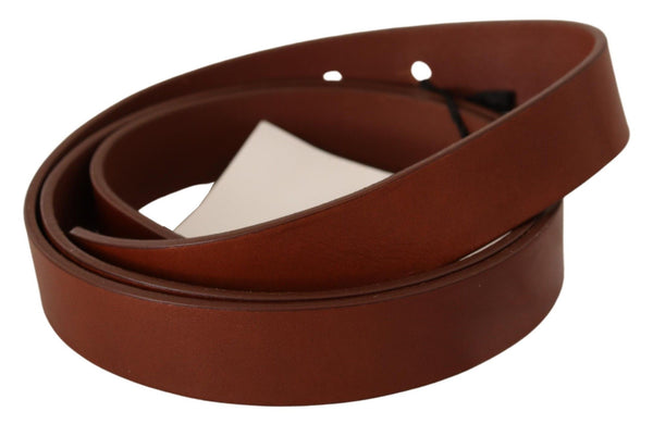 Elegant Brown Leather Fashion Belt Costume National