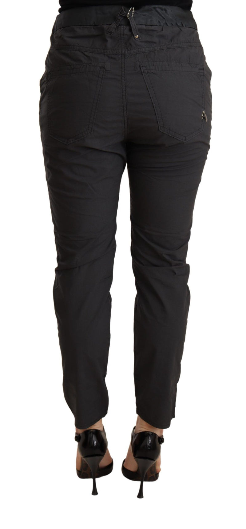 Elegant Mid Waist Slim Fit Skinny Pants CYCLE