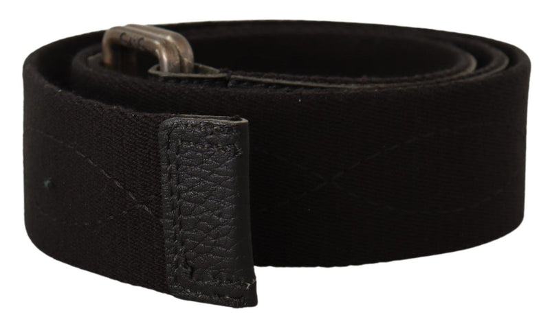 Elegant Cotton-Leather Blend Fashion Belt Costume National