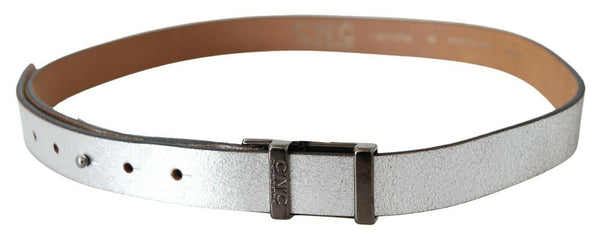 Elegant Silver Leather Fashion Belt Costume National