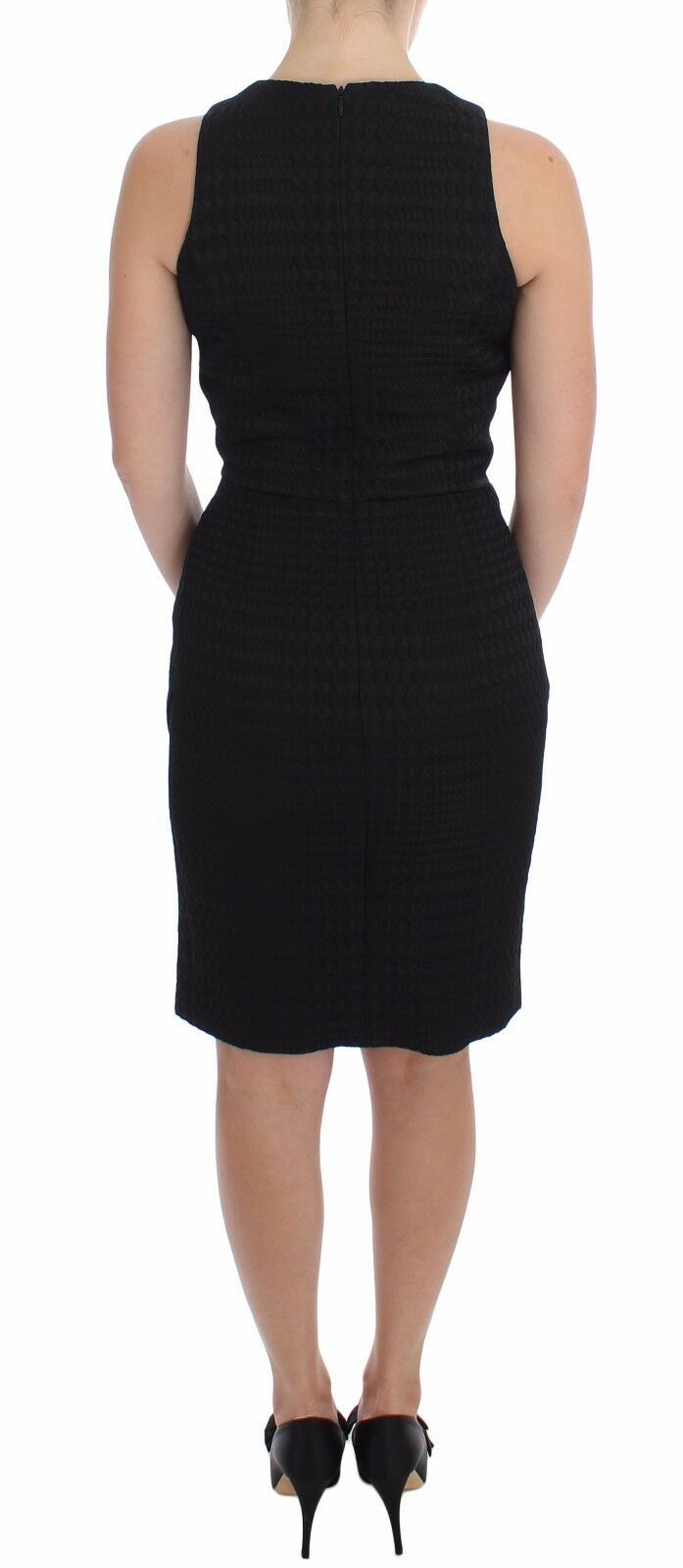 Elegant Sheath Black Dress for Formal Occasions DAIZY SHELY