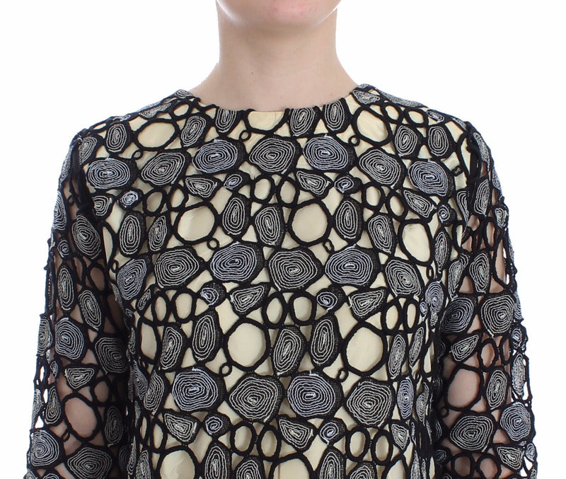 Elegant Multicolor Sheath Dress with Artful Design Lanre Da Silva Ajayi