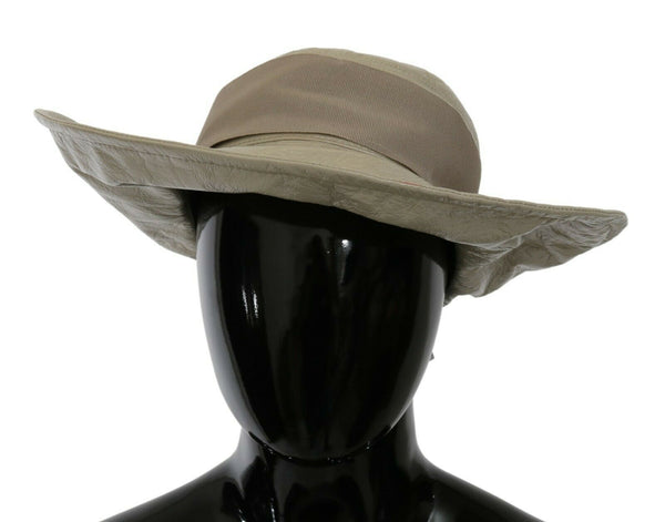 Elegant Beige Panama Cap - Timeless Fashion Accessory Dolce & Gabbana