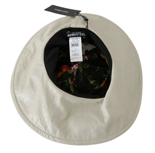 Elegant Beige Panama Cap - Timeless Fashion Accessory Dolce & Gabbana