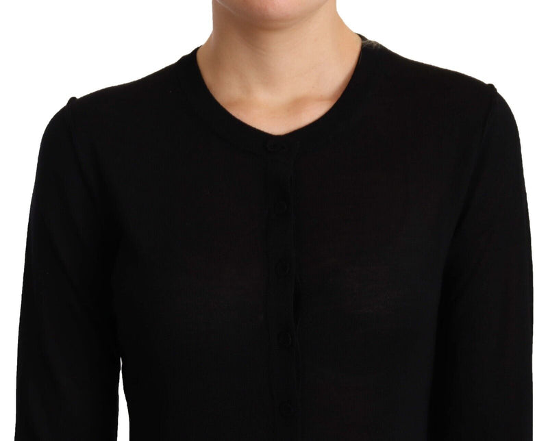 Elegant Crewneck Virgin Wool Sweater Dolce & Gabbana