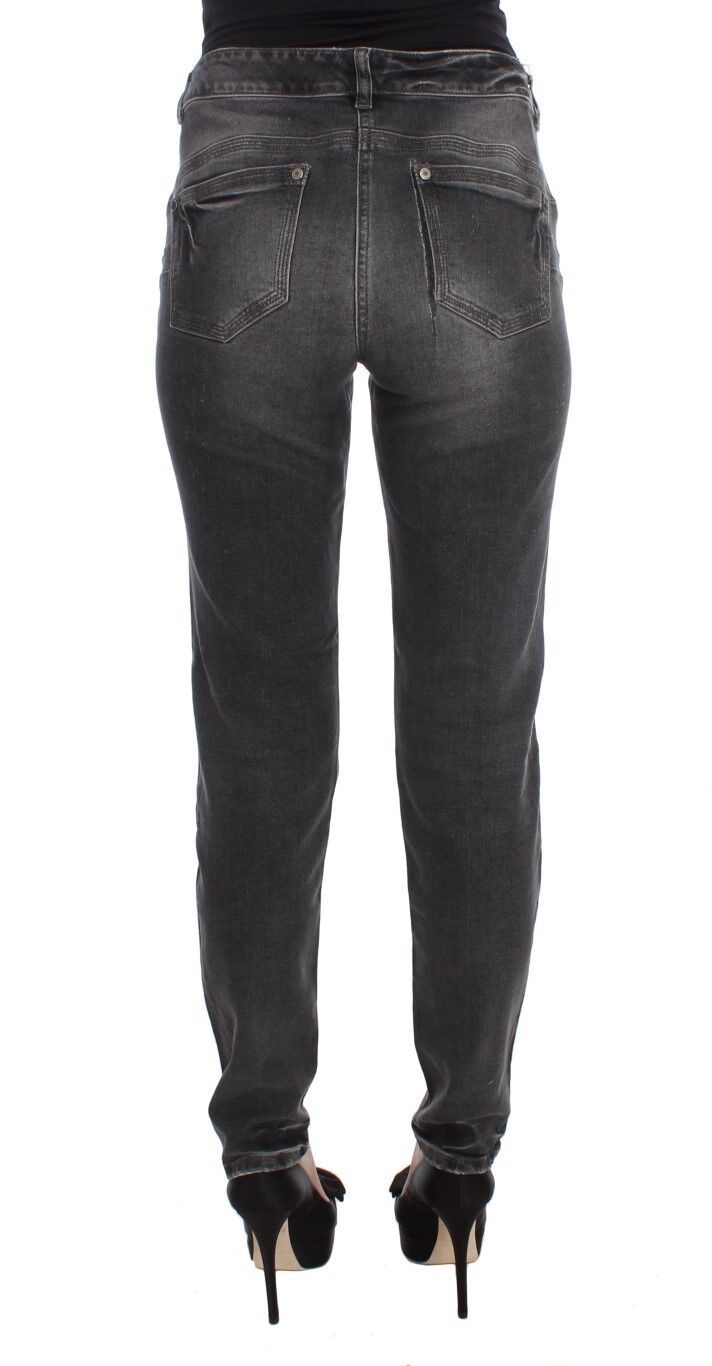 Elegant Gray Regular Fit Jeans Ermanno Scervino