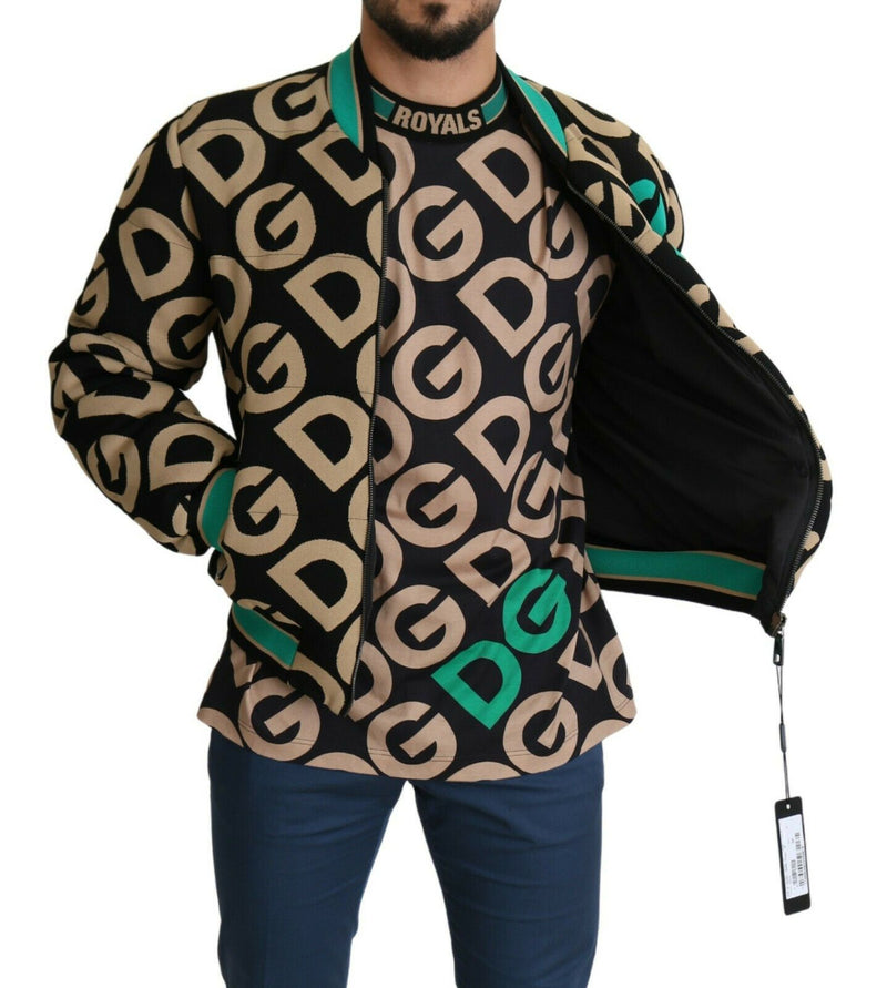 Iconic Printed Bomber Jacket – Exquisite Design Dolce & Gabbana