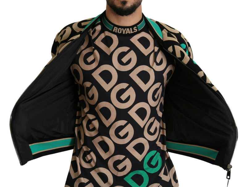Iconic Printed Bomber Jacket – Exquisite Design Dolce & Gabbana