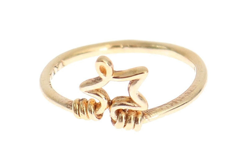 Elegant Gold-Plated Sterling Silver Ring Nialaya