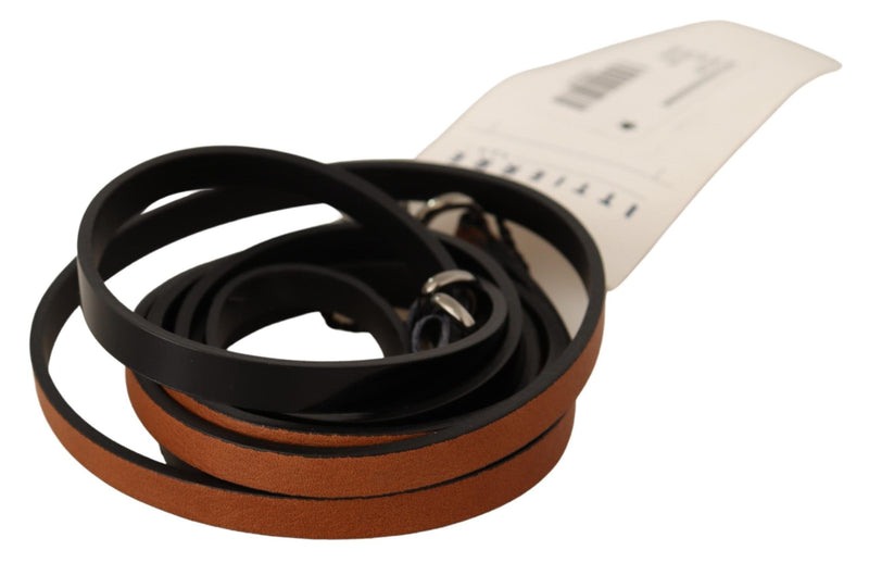 Elegant Brown Leather Fashion Belt Costume National