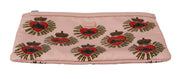 Elegant Pink Heart Clutch Wallet Dolce & Gabbana