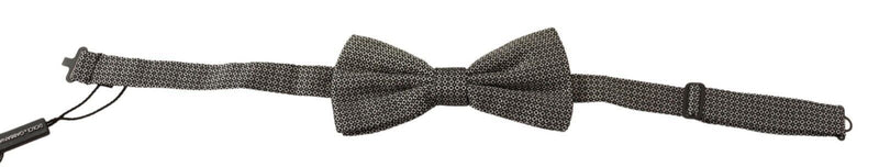 Elegant Multicolor Silk Bow Tie Dolce & Gabbana