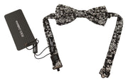 Floral Silk Bow Tie Luxe Dolce & Gabbana