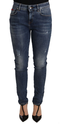 Elegant Slim-Fit Distressed Skinny Jeans Dolce & Gabbana