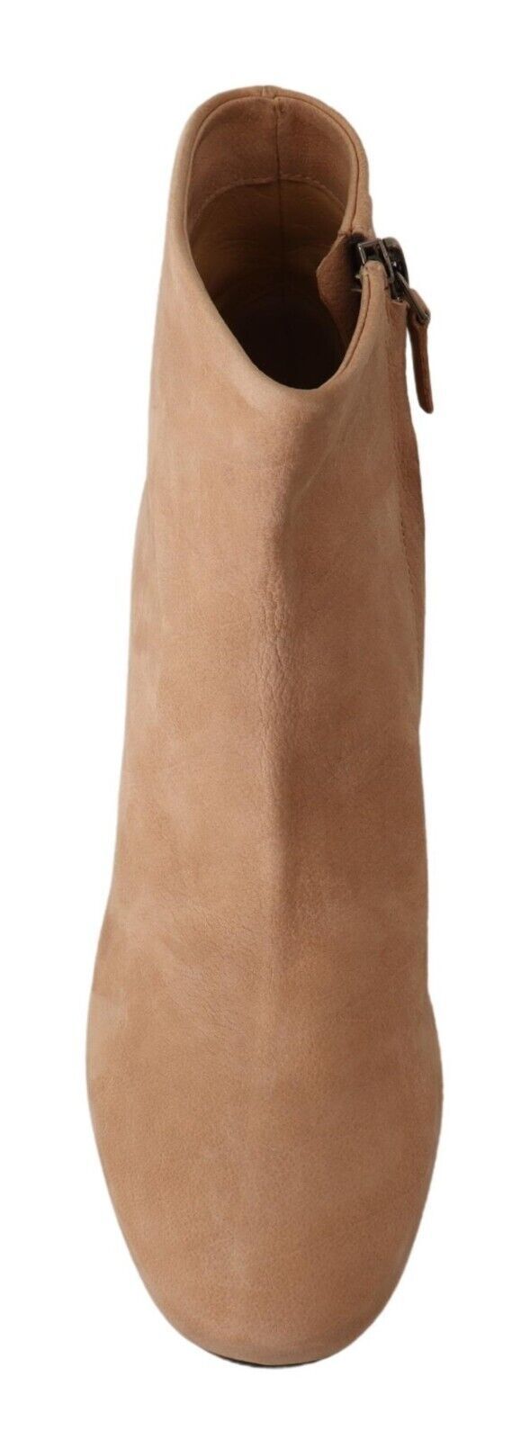 Elegant Beige Leather Boots DEL CARLO