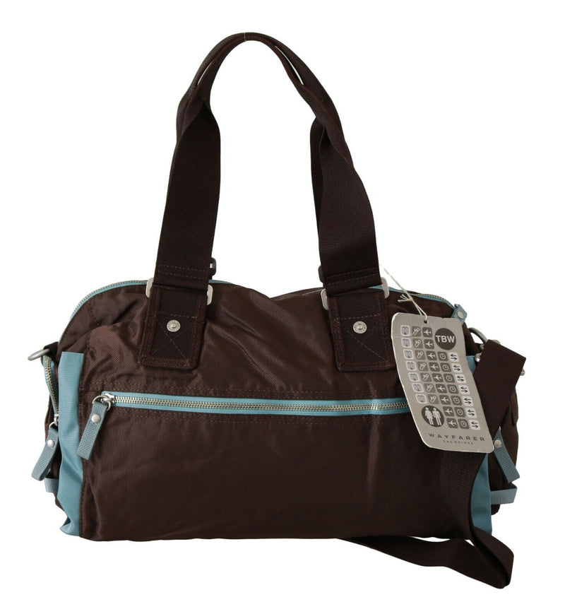 Elegant Duffel Travel Bag in Earthy Brown WAYFARER