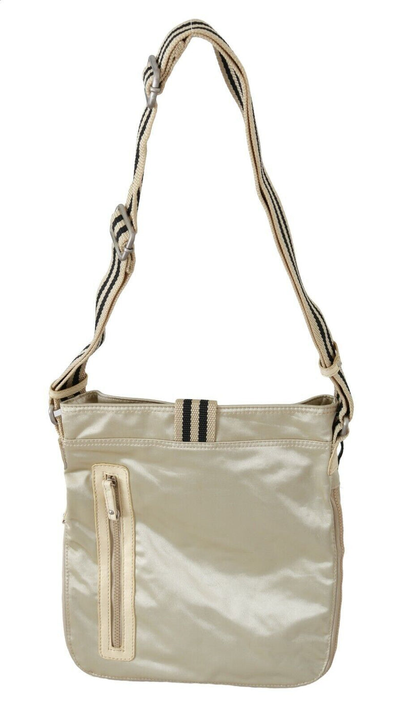 Chic Beige Fabric Handbag WAYFARER