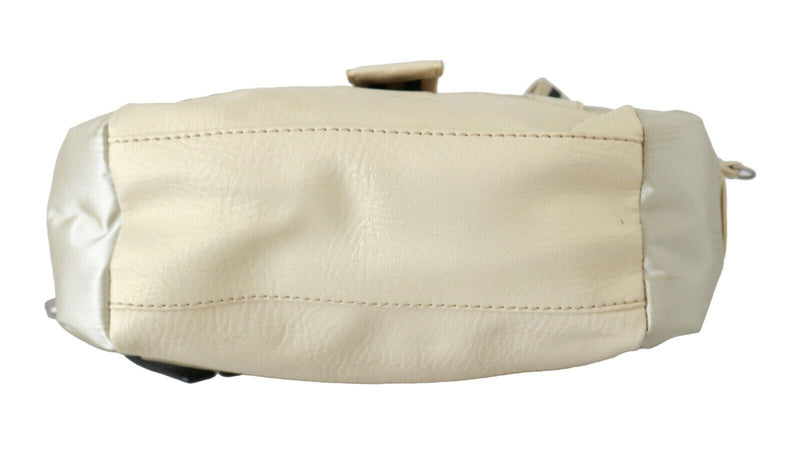 Chic Beige Fabric Handbag WAYFARER