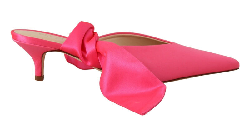 Chic Pink Kitten Heels for Elegant Evenings GIA COUTURE