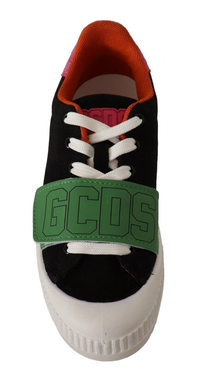 Stylish Multicolor Low Top Lace-Up Sneakers GCDS