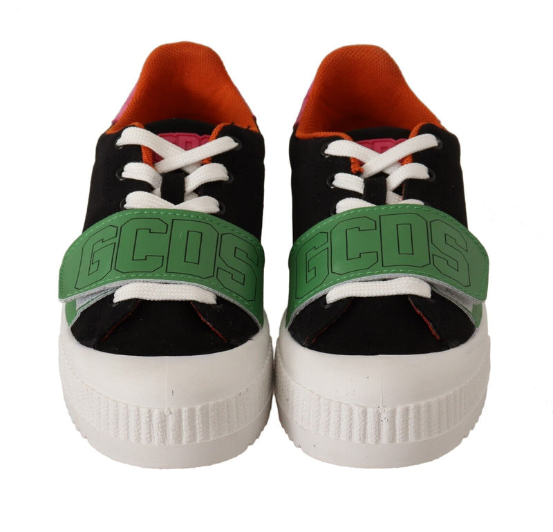 Stylish Multicolor Low Top Lace-Up Sneakers GCDS