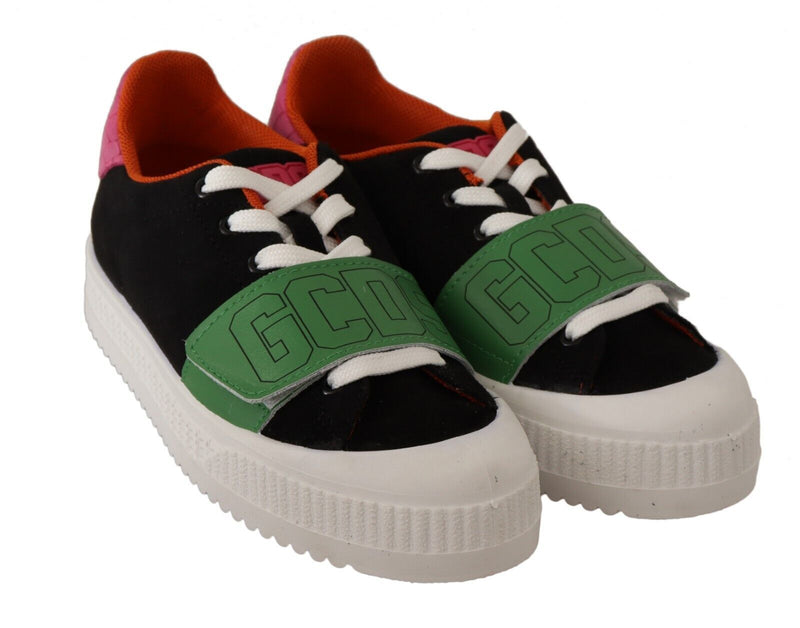 Stylish Multicolor Low Top Lace-Up Sneakers GCDS