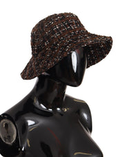 Elegant Woven Multicolor Bucket Hat Dolce & Gabbana