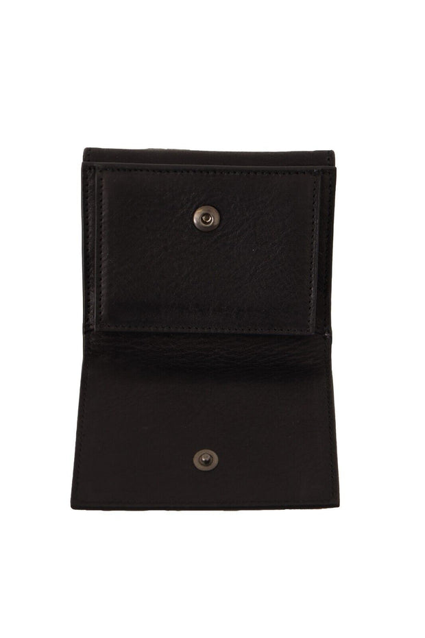 Elegant Trifold Leather Multi Kit Accessory Dolce & Gabbana