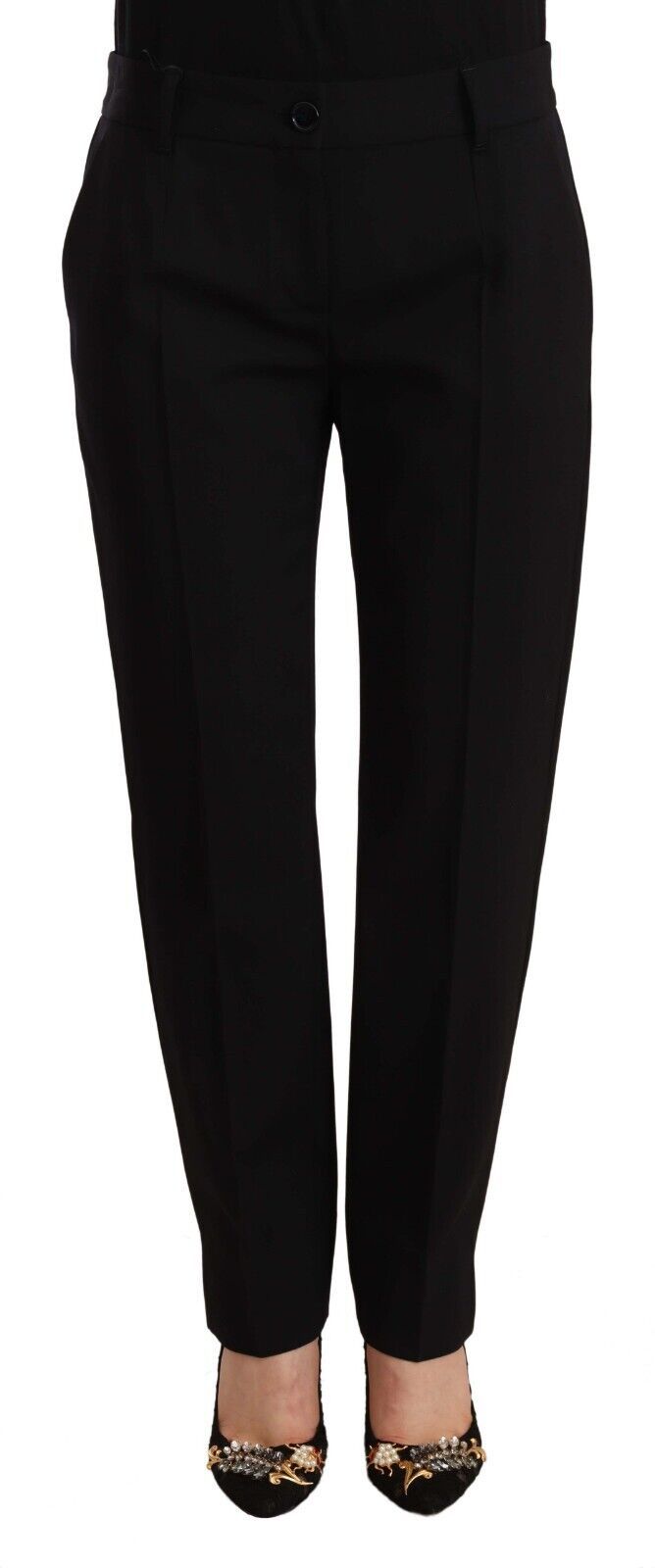 Elegant Tailored Wool Blend Trousers Dolce & Gabbana