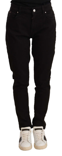 Elegant Slim-Fit Black Skinny Jeans Dolce & Gabbana