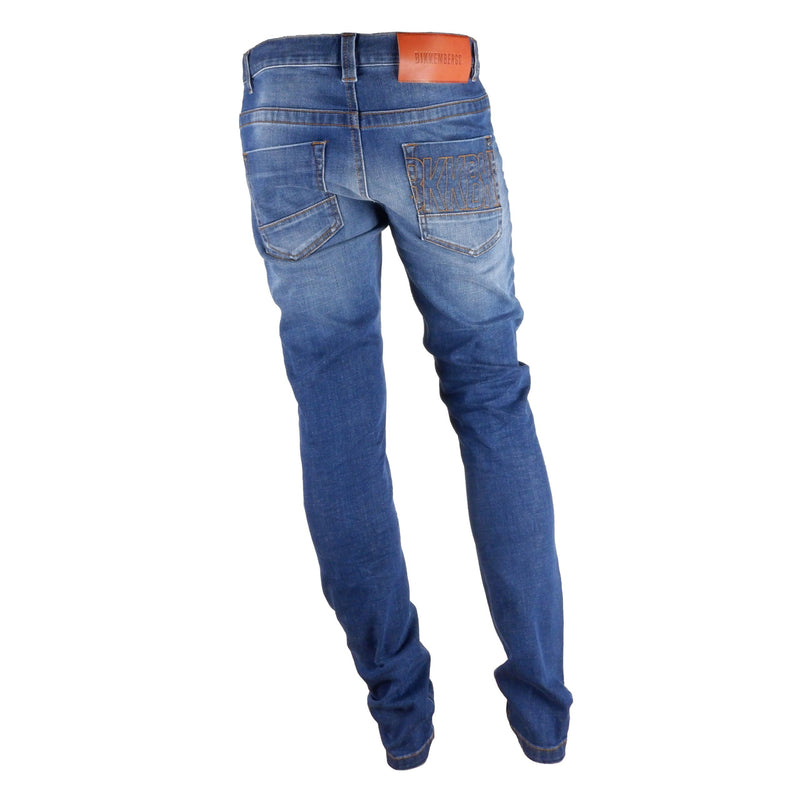 Sleek Dark Blue Regular Fit Jeans Bikkembergs