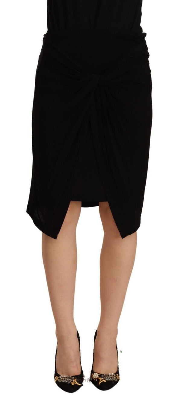 Elegant High Waist Pencil Cut Skirt PLEIN SUD