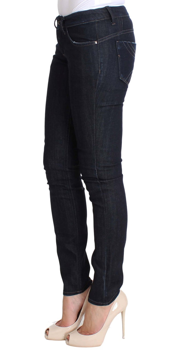 Chic Slim Fit Skinny Blue Jeans Costume National