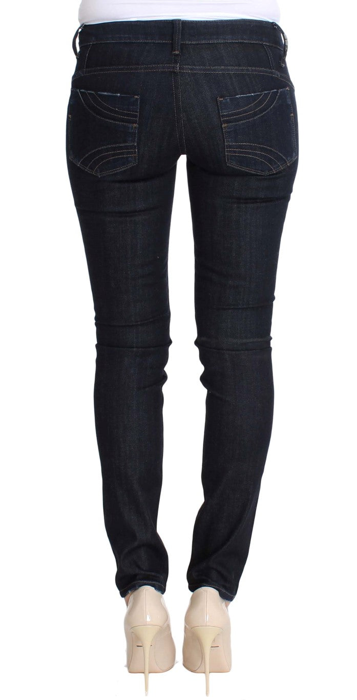 Chic Slim Fit Skinny Blue Jeans Costume National