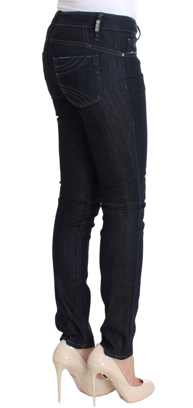 Chic Slim Fit Skinny Blue Jeans Costume National