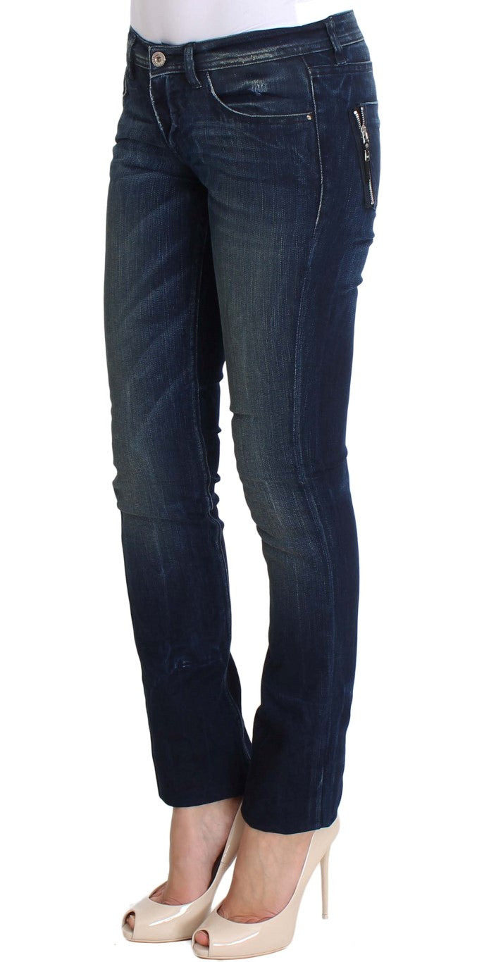 Chic Slim Fit Skinny Blue Jeans Costume National