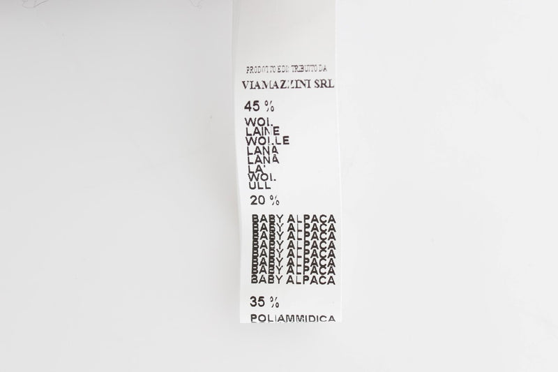 Chic Cropped Alpaca Wool Sweater Ermanno Scervino