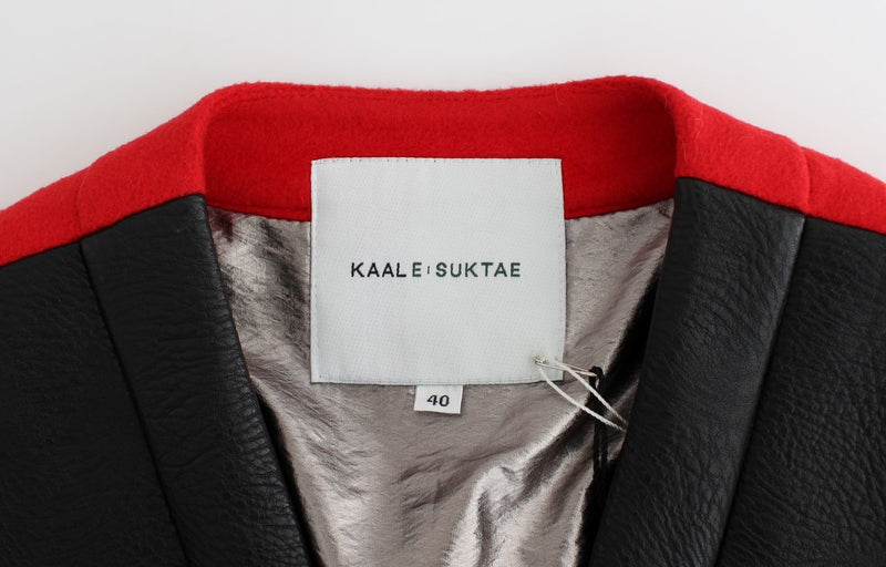 Elegant Cropped Artisan Jacket KAALE SUKTAE