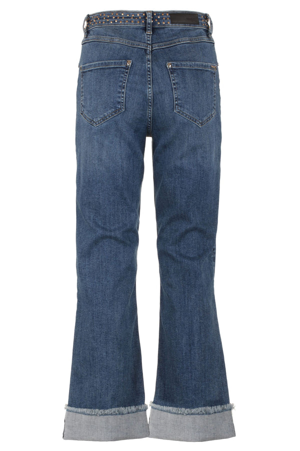 Blue Cotton Women's Jean Imperfect