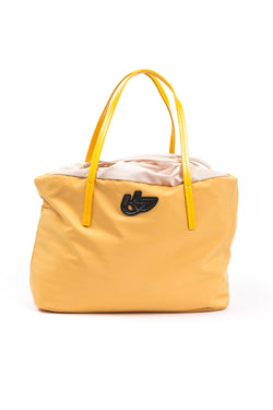 Yellow Polyester Women Handbag BYBLOS