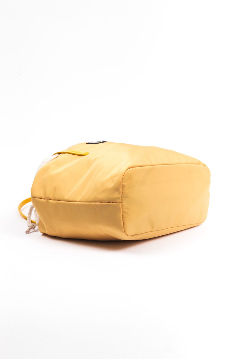 Yellow Polyester Women Handbag BYBLOS