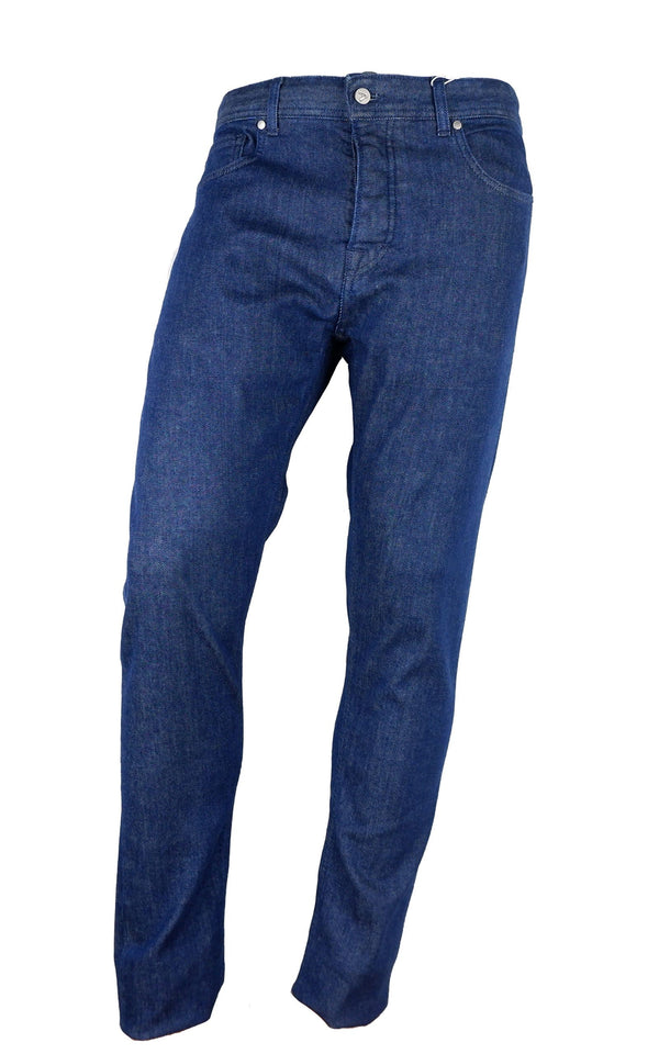 Elegant Dark Blue Denim for Men Aquascutum