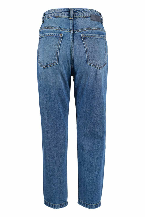 Blue Cotton Women Jeans Yes Zee