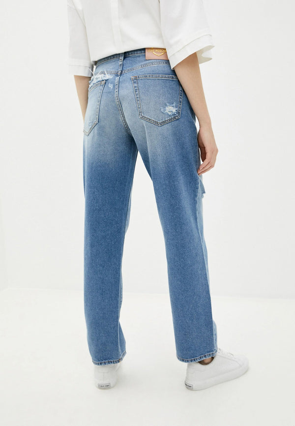 Chic Distressed Love Moschino Jeans Love Moschino