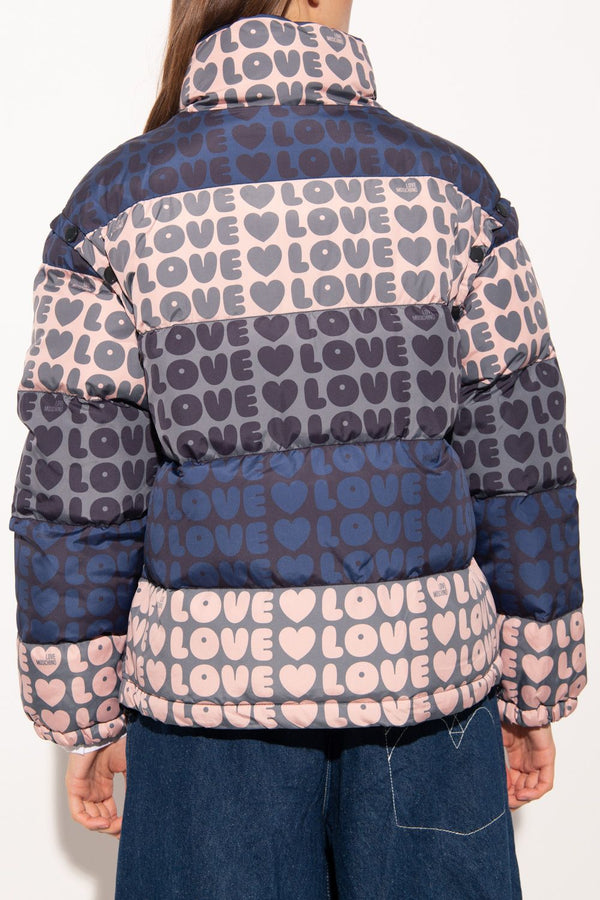 Multicolor Polyester Women Jacket Love Moschino