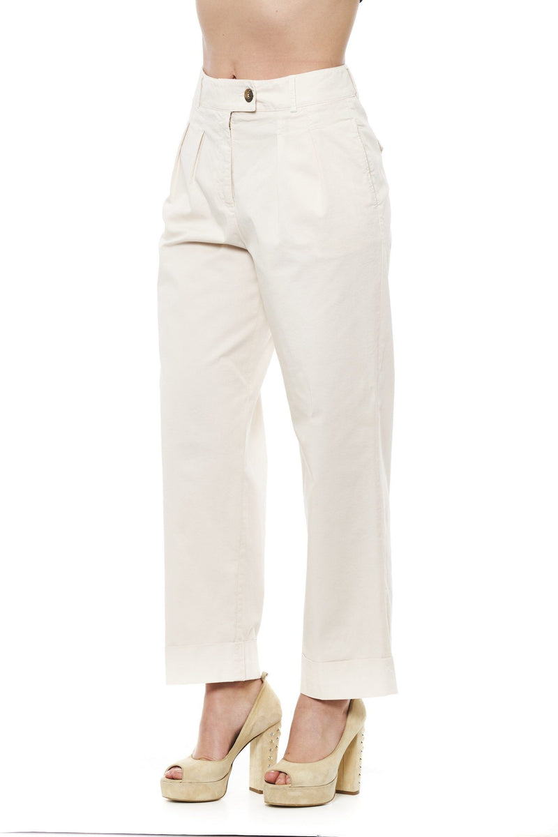 Peserico Beige Wide Palazzo Pants Peserico