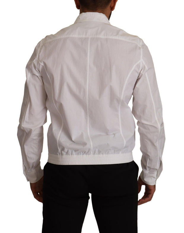 Elegant Italian White Cotton Shirt Dolce & Gabbana