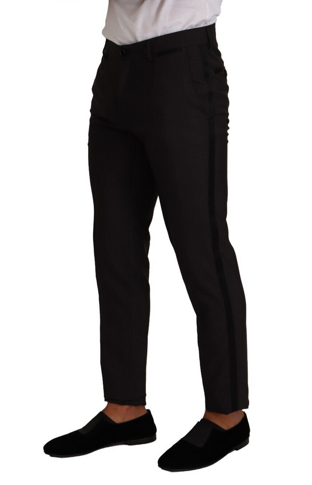 Elegant Skinny Tuxedo Trousers Dolce & Gabbana