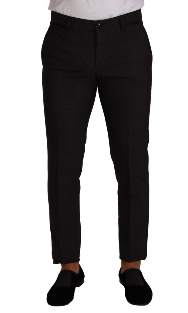 Elegant Skinny Tuxedo Trousers Dolce & Gabbana