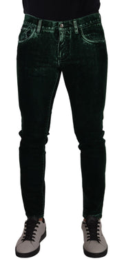 Sleek Cotton-Blend Skinny Denim Jeans Dolce & Gabbana